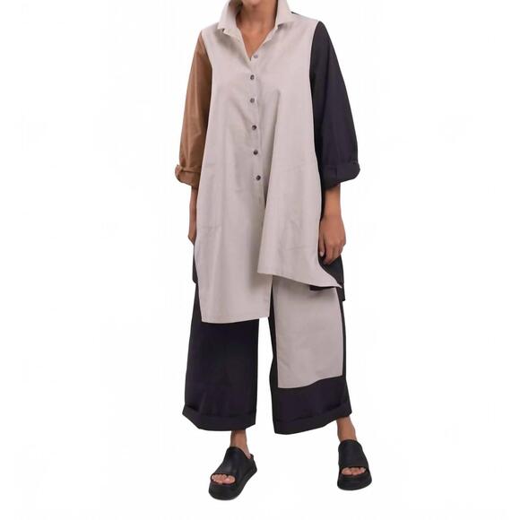 NEW ALEMBIKA urban zen pants in stone